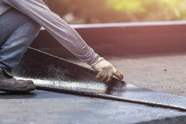Professional Waterproofing technician working in Morrisonville, WI